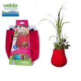 Velda-Dekoratívny závesný kôš pre rastliny 24cm/3l, Červená