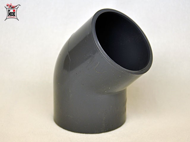 PVC koleno 45°/ 40mm 2 x lep