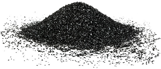 Aktívne uhlie A - Granulované frakcia 0,6 - 3 mm / 10kg