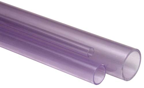PVC rúra transparentná 63mm x 1m
