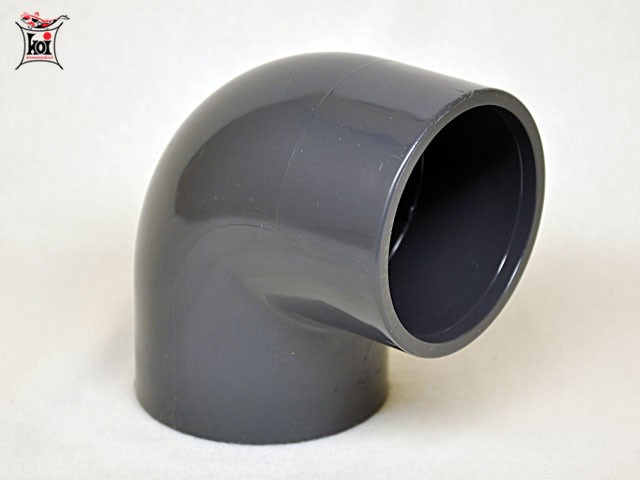 PVC koleno 90°/ 90mm 2 x lep