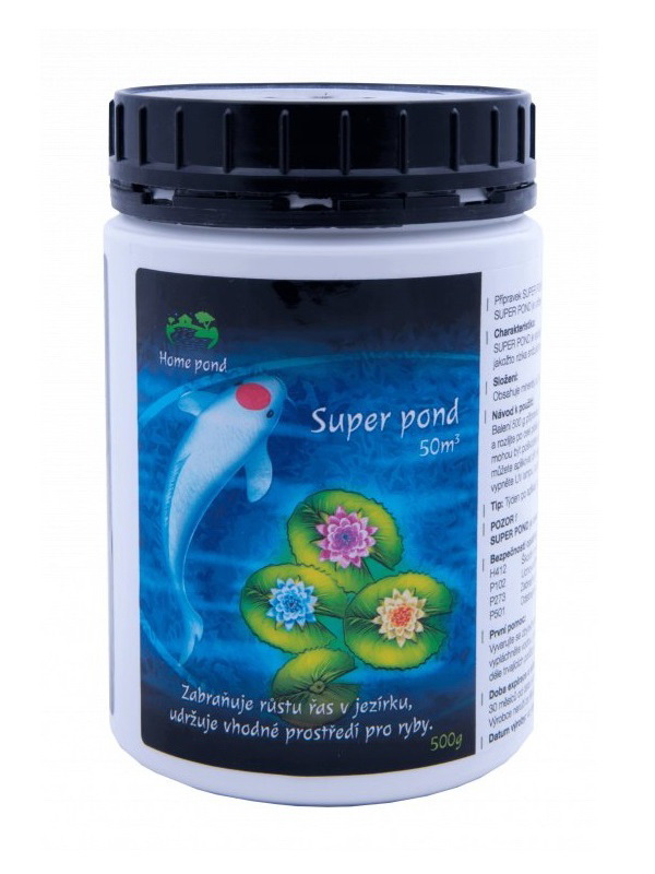 SUPER pond 500g na 50m3, proti vláknitej a jednobunečnej riase