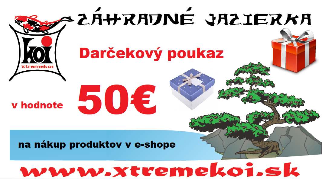 Darčekový poukaz 50€