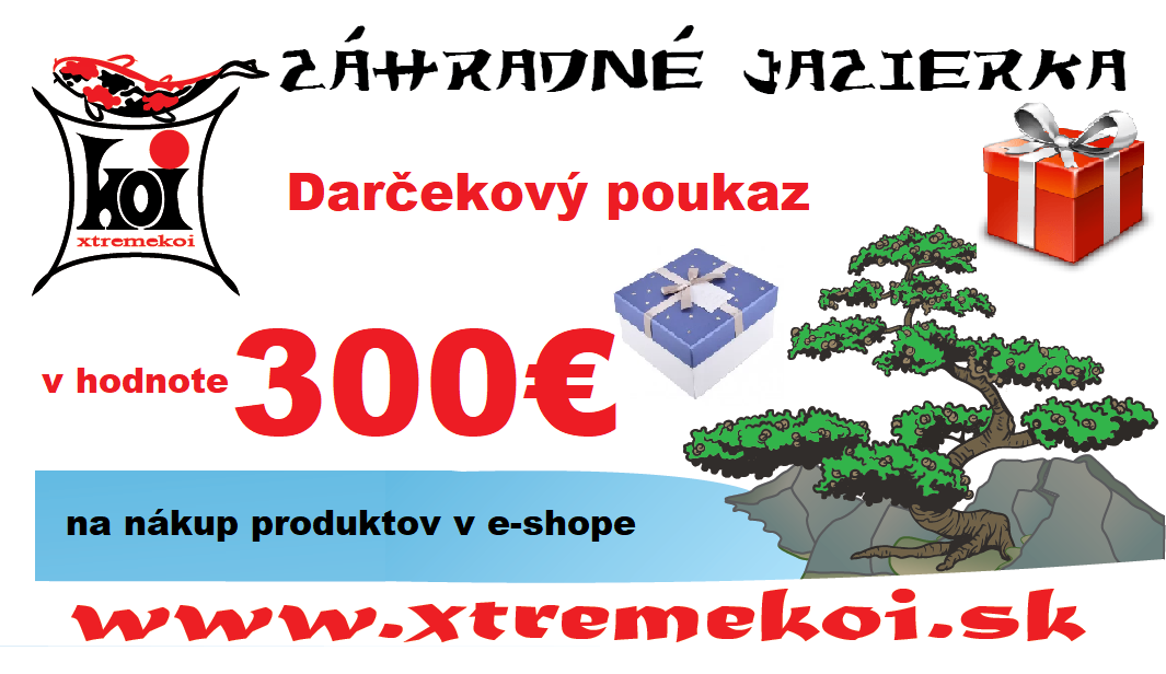 Darčekový poukaz 300€
