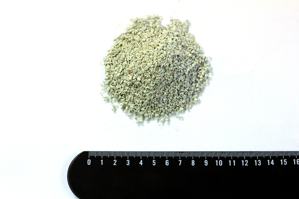 Zeolit frakcia 1 - 2,5 mm / 25kg 