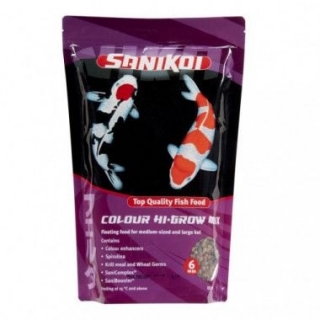 Krmivo na vyfarbenie koi, Sanikoi Colour Hi Grow Mix 6mm / 3l