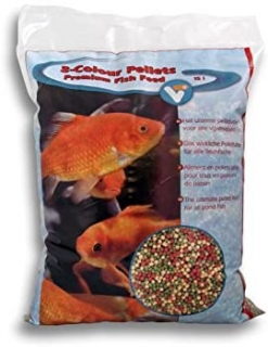 Krmivo pre ryby, 3 Colour Pellets Premium 4,5mm / 15l balenie 